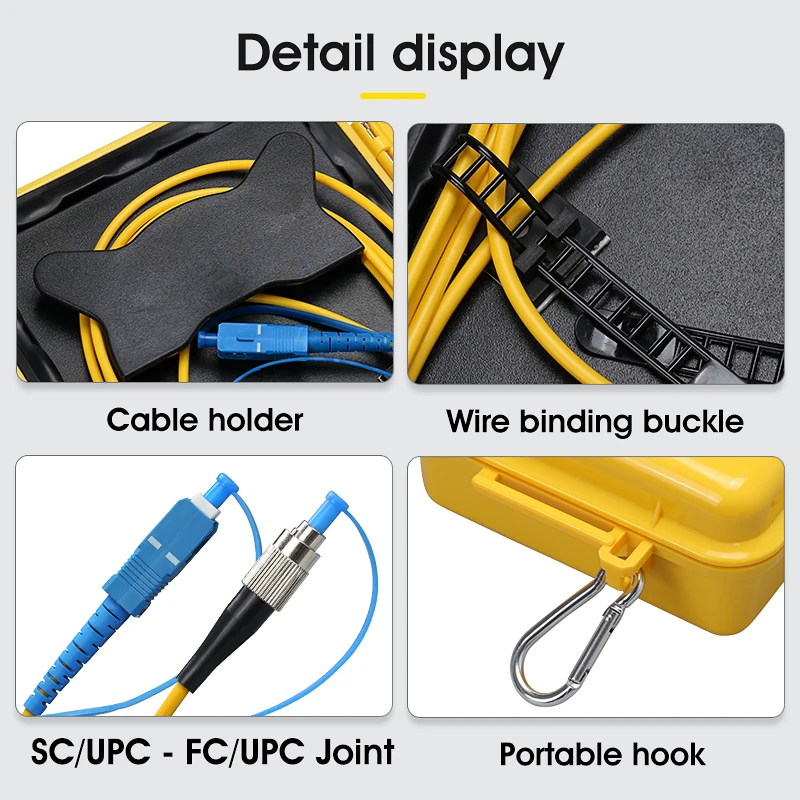 Бесплатная доставка SC/UPC-FC/UPC OTDR Dead Zone Eliminator оптоволоконные кольца
