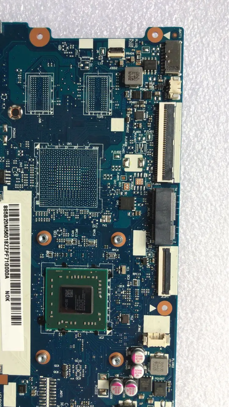 

KEFU For Lenovo 110-15AST CG512 nm-b112 Laptop Motherboard CPU A6-9200 Integrated Graphics Card 100% Test OK