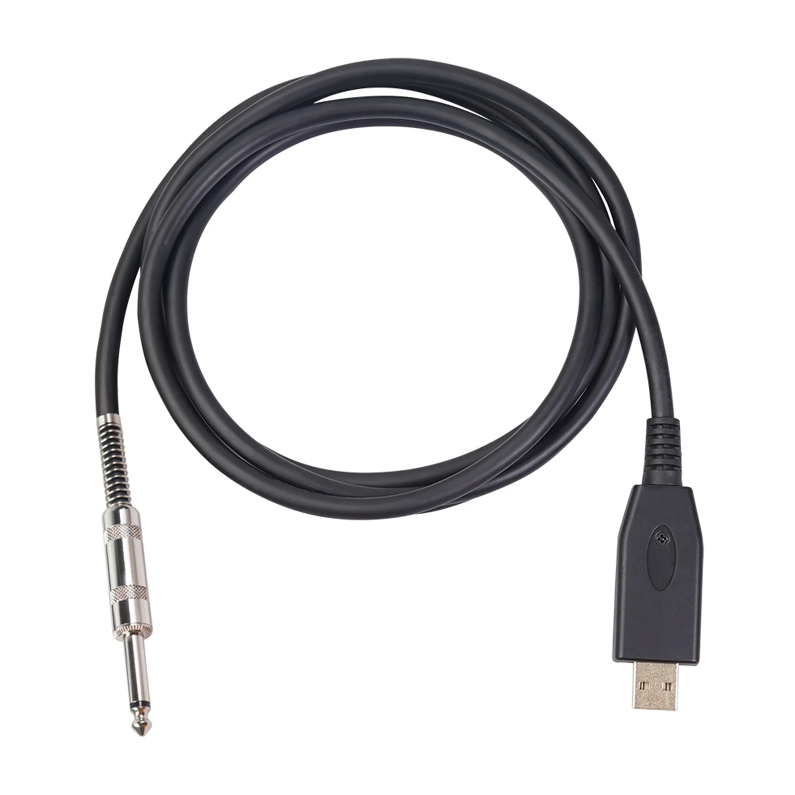 

3M Guitar Bass 1/4'' USB to 6.35mm Jack Link Connection Instrument Cable