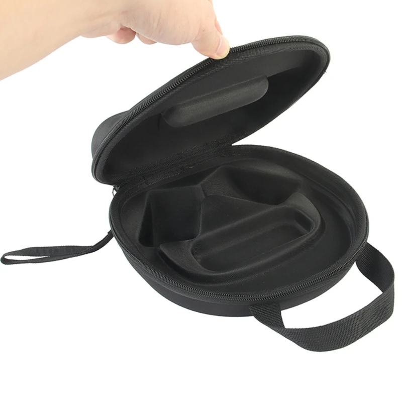 

Portable Storage Bag For PULSE 3D Wireless Headset Shockproof Anti-fall Travel Carrying Case Cover Zipper Box For PS5 Headphone