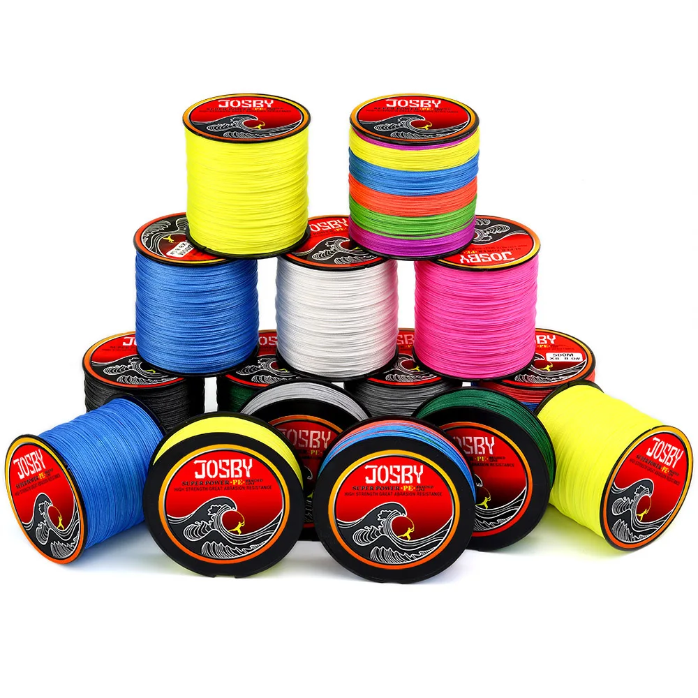JOSBY 300 м Peche 8 фторуглеродная леска рыболовный Карп шнур PESpinning PE Multifilamento море
