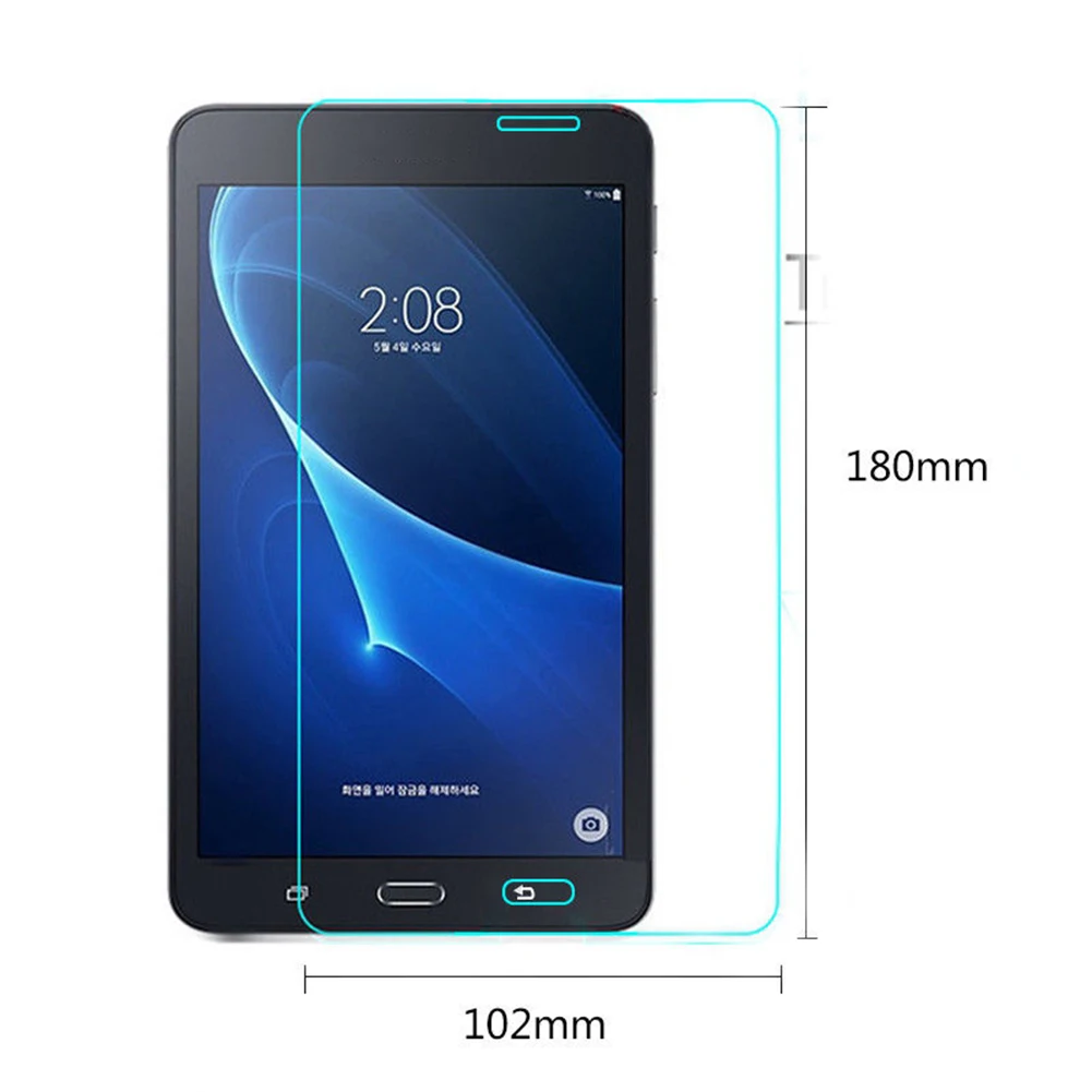 2 шт./компл. HD пленка для экрана из закаленного стекла samsung Tab A T280 T285 7 дюймов Экран