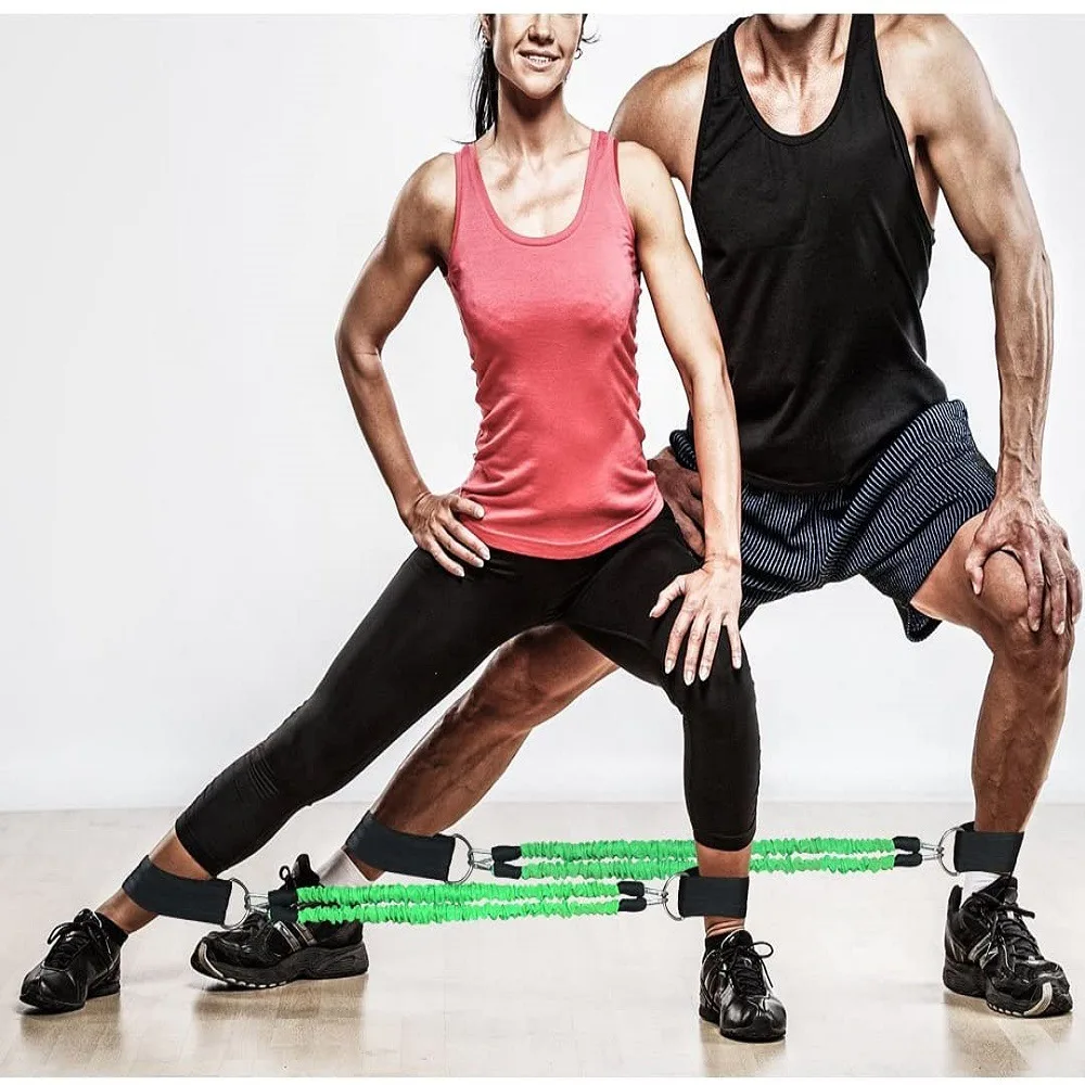 

Manufacturers Direct Selling Resistance Tube Leg Trainer Feet Rally Strap Drawstring Shoes Cover Drawstring Wholesale