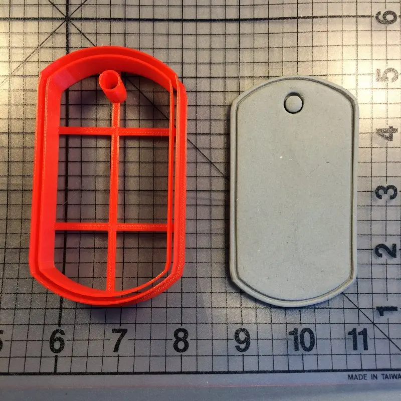 Animal Dog House Tag Food Bone 3D Printed Plastic Fondant Mold Cookie Cutter Set | Дом и сад
