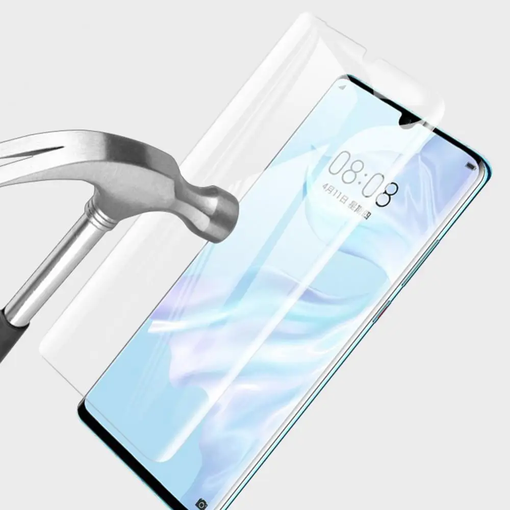 

Anti-Fingerprint HD UV Liquid Full Cover Tempered Glass Screen Protector for OPPO Find X/Sony XZ3