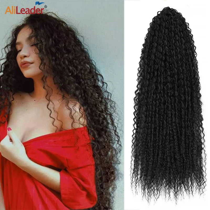 Alileader длинные волнистые вязаные волосы 28 дюймов шиньоны светлые и коричневые с