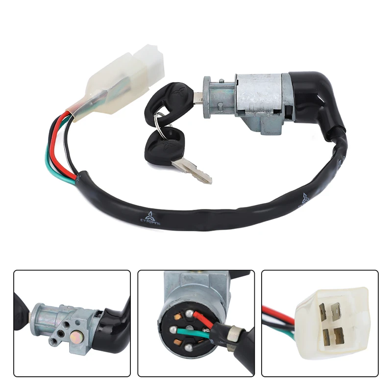 

Ключ зажигания для Honda CN250, спиральный, с проводом, с 2 ключами, 1986-2007, ATV, аксессуары для мотоциклов