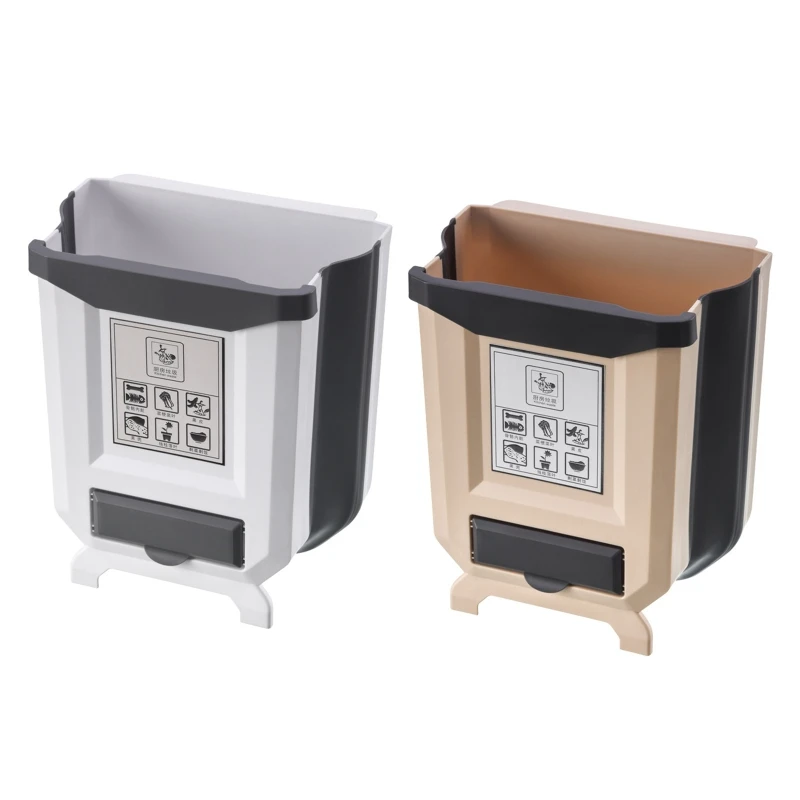 

Environmental Protection FoldableTrash Can With Rubbish Bag Storage Box H051