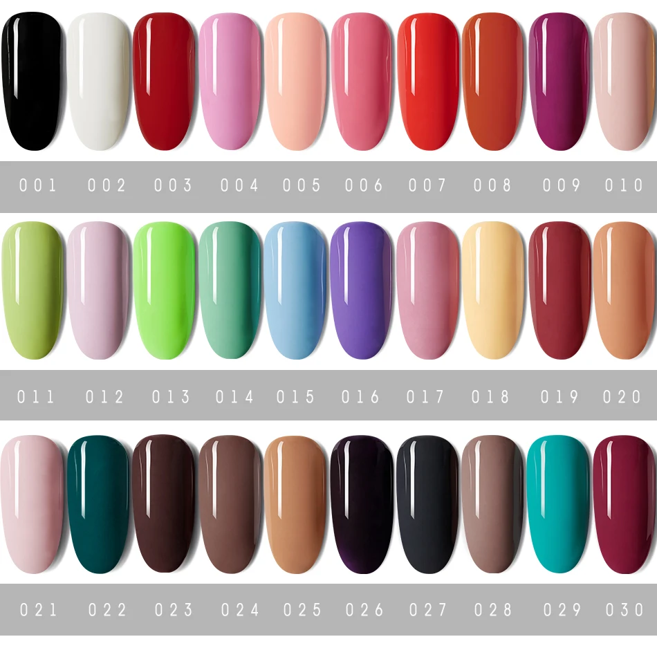 

Jillradia Nail Gel Polish For Nail Art Design Soak Off UV Gel Varnishes For Manicure Tools Nail Lacquer Need Base And Top Coat