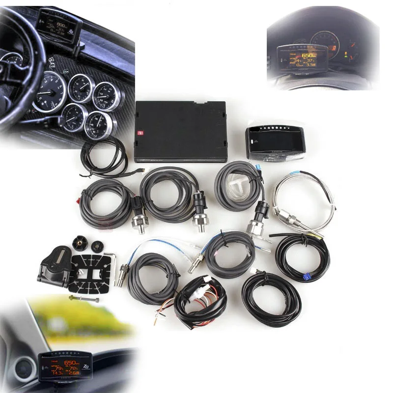 Автоматический манометр DF ZD цифровой измеритель температуры воды и масла