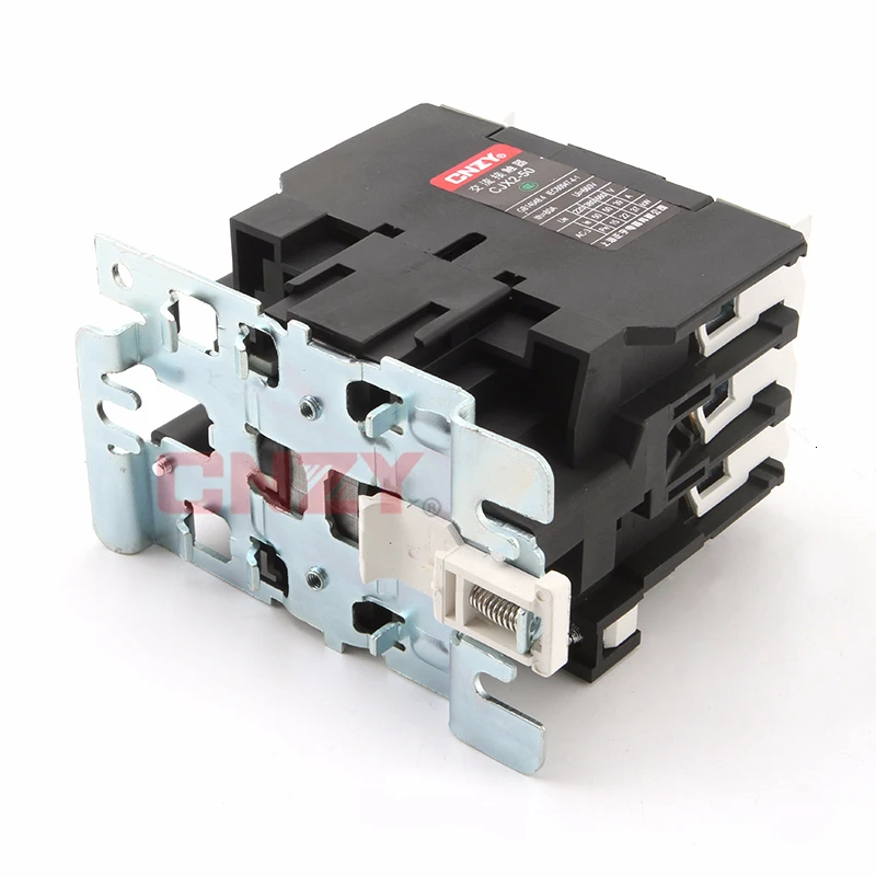 Контактор переменного тока 50А 3 фазный полюсный напряжение в рулоне 380 В 220 110 36 24 P +