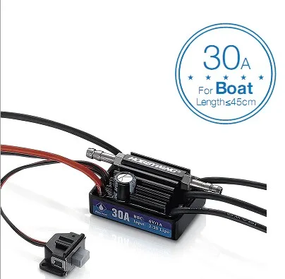 Hobbywing водонепроницаемый SeaKing 30A V3 ESC бесщеточный RC мотор 6 в/1A BEC для