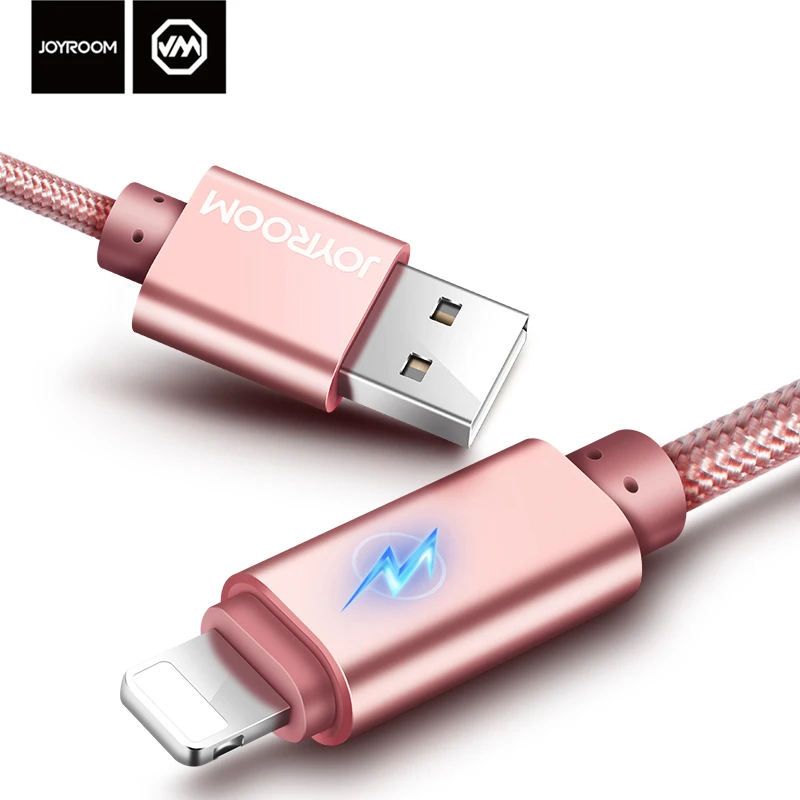 Умный светодиодный USB-кабель для быстрой зарядки и передачи данных зарядный