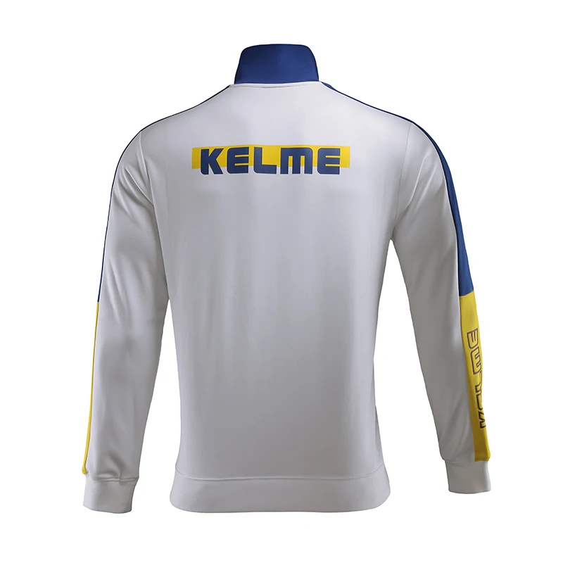 Мужская винтажная куртка в полоску сбоку KELME Весенняя Спортивная одежда для бега