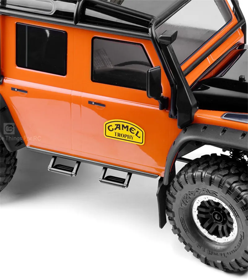 GRC имитация металла складной боковой шаг боковая планка для 1/10 Rc автомобиль Traxxas