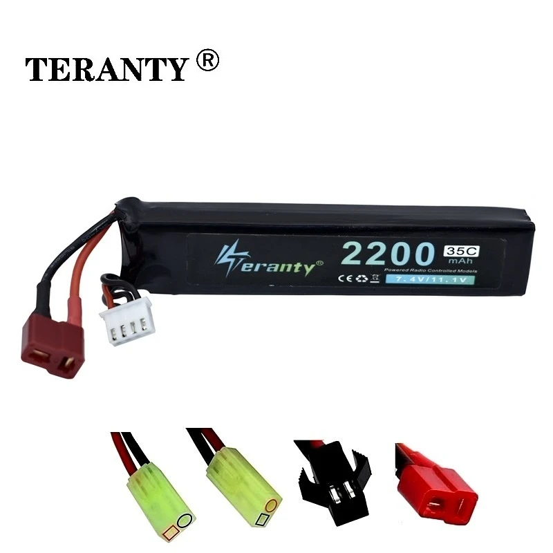 

3S игрушечный пистолет Lipo аккумулятор 11,1 В 2200 мАч 35C для AKKU мини-страйкбольного пневматического пистолета, электрические игрушки, детали вод...