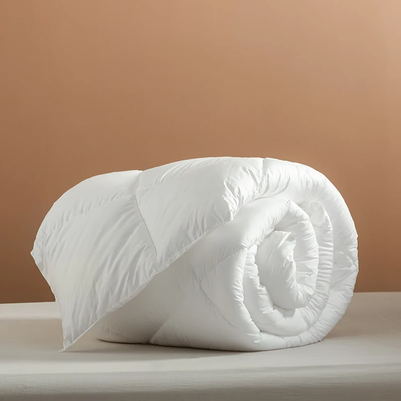 Высококачественное зимнее/осеннее одеяло с утиным пухом и полиэфирным