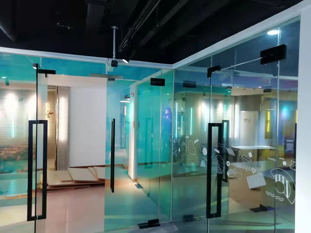 Голографическая оконная пленка Sunice с эффектом радуги украшение из