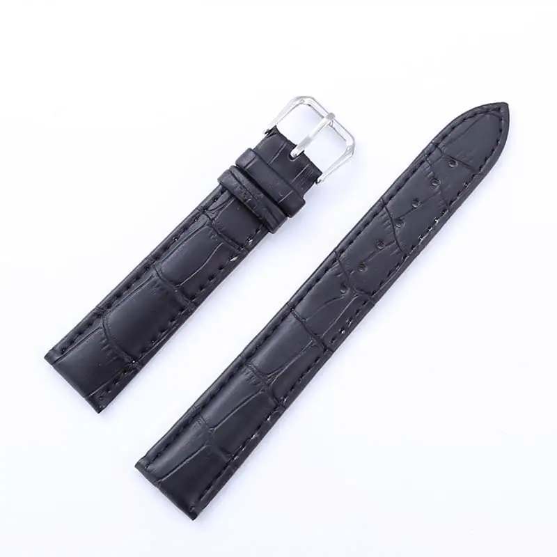 Ремешок для часов из натуральной кожи с гладкой текстурой (коровья спилка)