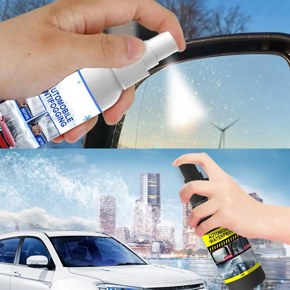 

Автомобильное зеркало заднего вида, противотуманное стекло, прозрачное непромокаемое зеркало заднего вида, Защитная мягкая пленка, автомо...