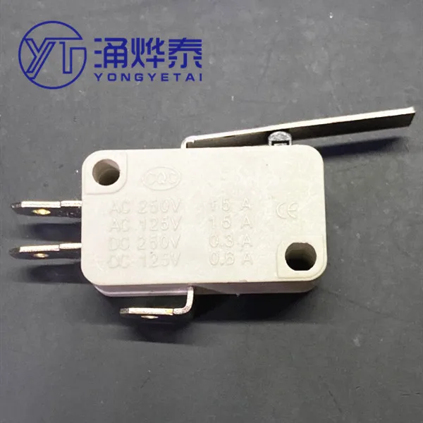 YYT 2PCS KW3A- 5 большой микропереключатель клавишный переключатель концевой