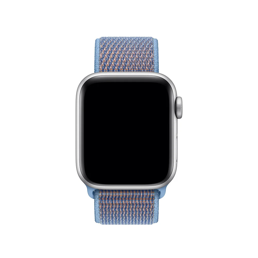 UEBN нейлоновая Спортивная петля для Apple Watch Series 4 44 мм 40 мм ремешок для часов браслет ремешок для iwatch 4 42 мм 38 мм ремешки для часов