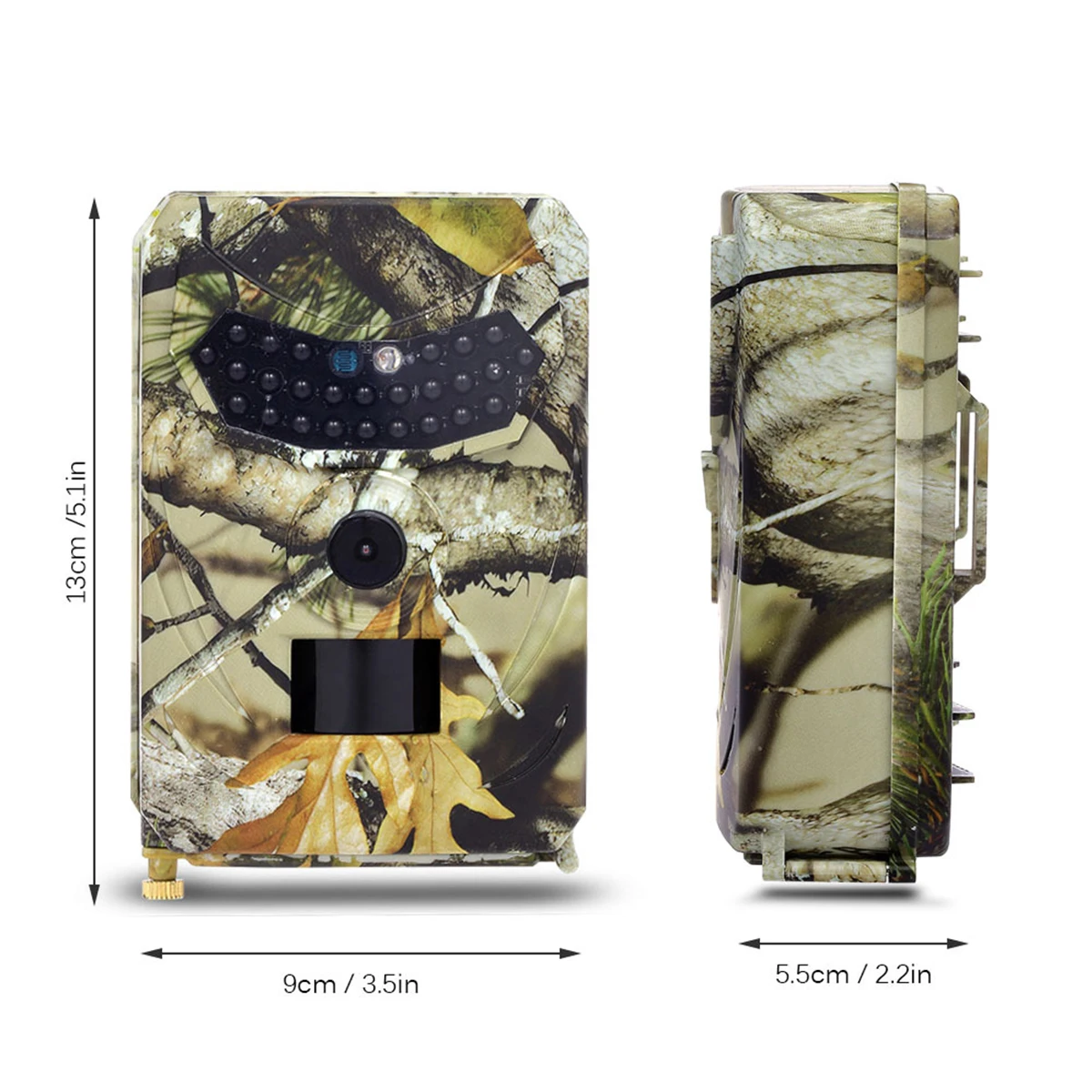 

12MP HD 1080P Wildlife Trail Hunting Camera With Infrared Night Vision Waterproof Monitoring Heat Scouting Hunting Camera
