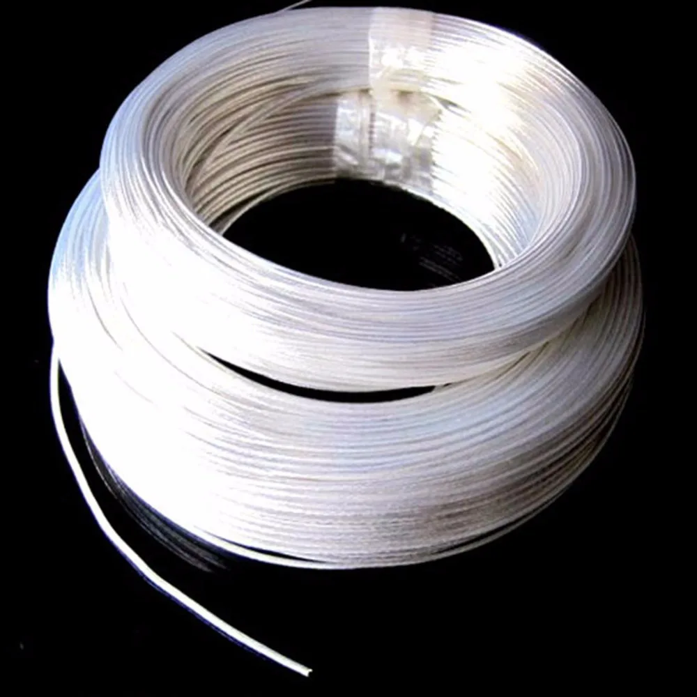 

TOP-HiFi Free Shipping 10Meter 0.12/0.2 square 7N OCC Signal Copper Silver Plated Tefl Wire Cable for DIY Headphone cable