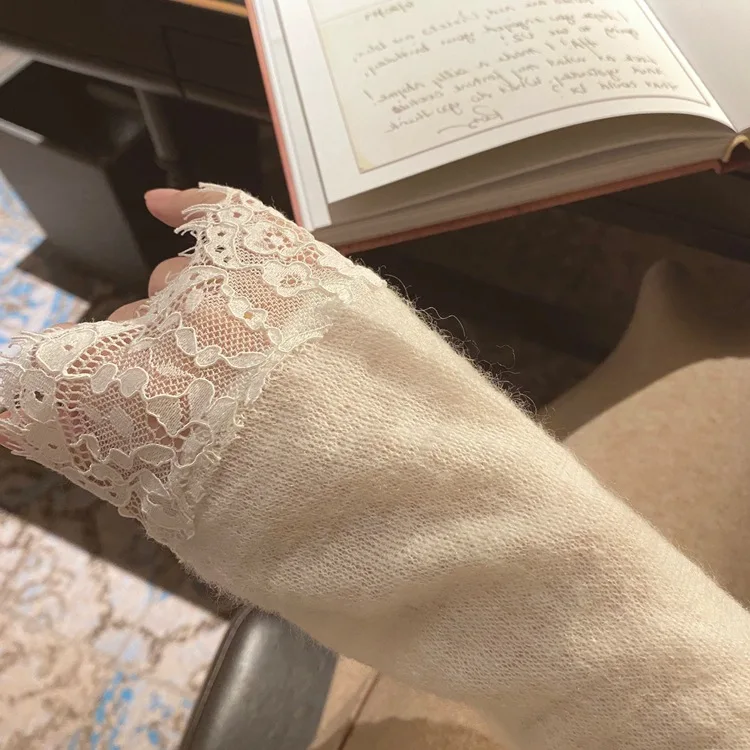 

Mohair Sexy V-neck Knitted Cardigan Sweater for Woman Luxury Lounge Wear Harajuku Kpop Korean Style Female Knitwear