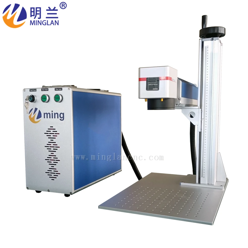 Волоконная лазерная маркировочная машина Raycus мощностью 20 Вт/30 Вт для маркировки