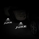 Беспроводной светодиодный дверсветильник прожектор для Nissan Nismo Juke 2010 2011 2012 2013 2014 2015 2016, наклейки, эмблема, аксессуары, 2 шт.