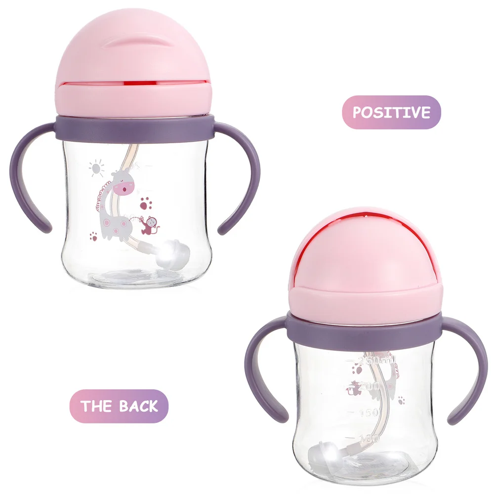 

1pc Anti-Slip Handle Water Feeding Bottle Baby Water Bottle for Home Outdoor