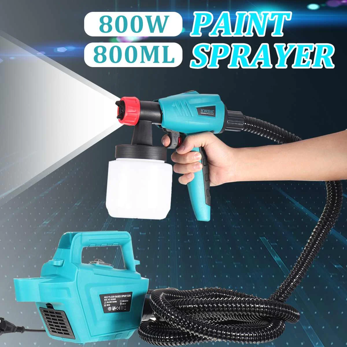Электрический распылитель 800 мл бытовой Краскораспылитель высокого давления