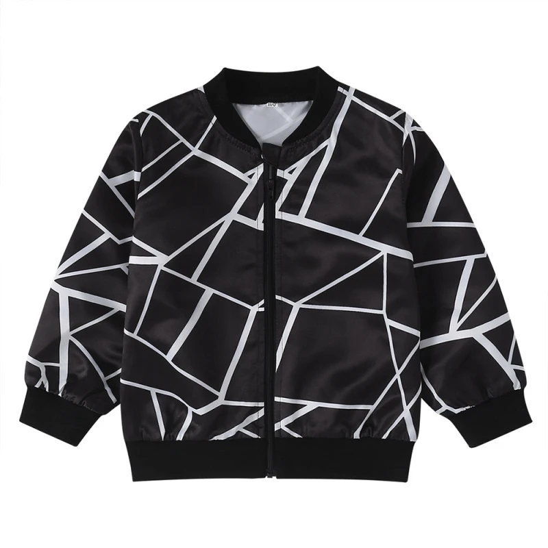Куртка-бомбер для мальчиков черная ветровка зимы 2020 |