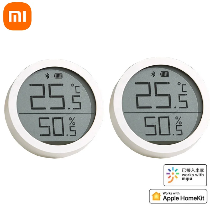 

Xiaomi Cleargrass Qingping Bluetooth термометр гигрометр датчик температуры и влажности для Apple Siri HomeKit/Mi Mijia App Home