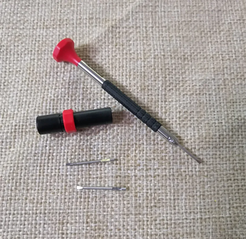 Bergeon 6899 Swiss Made Micro отвертка с плоской головкой в миллиметровом слоте отвертка для ремонта часов имеет два фреза