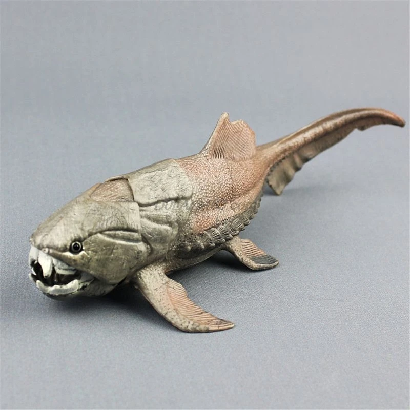 20 см динозавры модель игрушки Dunkleosteus динозавр Рыба Украшение Фигурка для детей