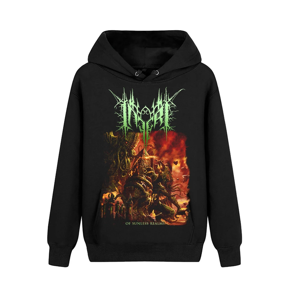 

5 Designs Inferi Rock Band Pollover Sweatshirt Rocker Soft Warm Heavy Metal Hoodies Sudadera Punk Fleece Demon