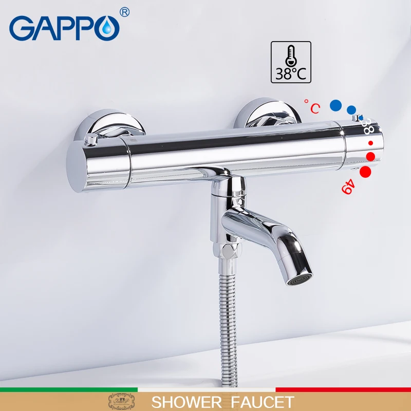 

Термостатический смеситель для душа Gappo Y22605, аксессуары для ванной комнаты, кран для душа