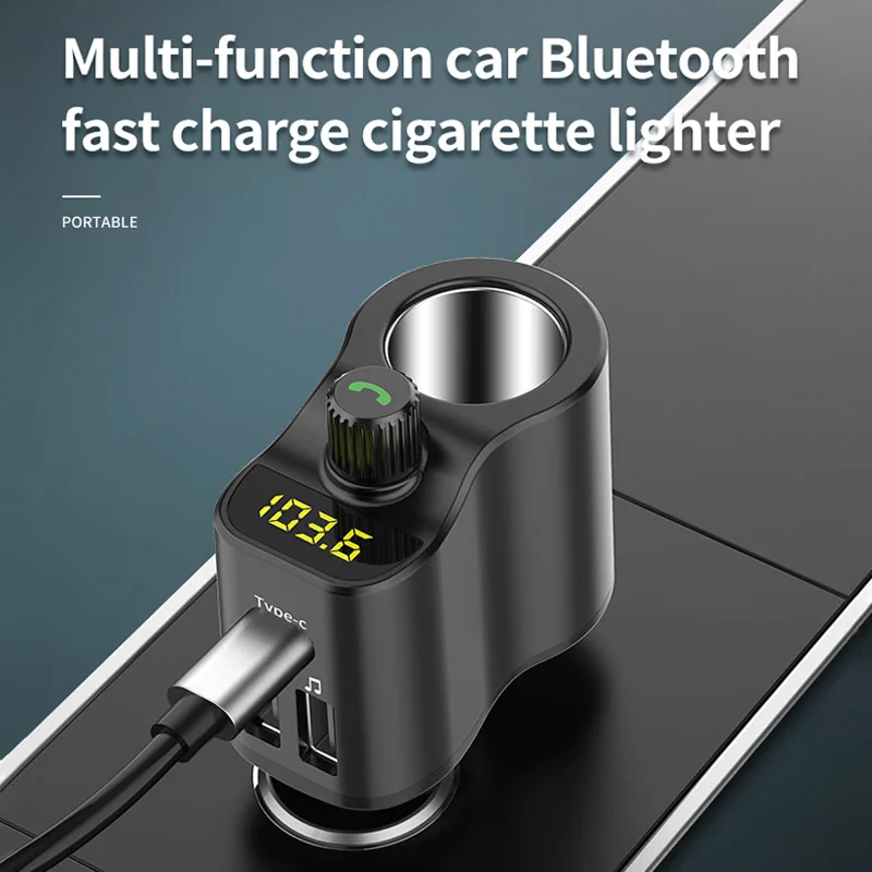 Автомобильный музыкальный плеер JaJaBor Bluetooth 5 0 порт зарядки беспроводной