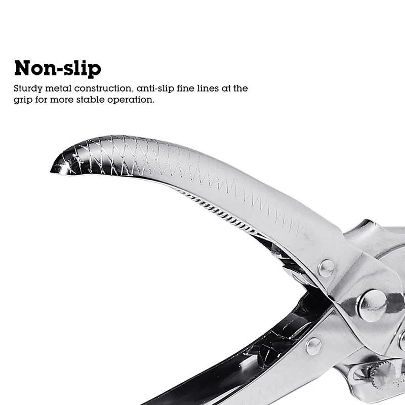 Дешево Дырокол для отверстий в ушках, дырокол для кожаного ремня, плоскогубцы, вращающийся инструмент для швейной машины, сумок, ремешков для часов...