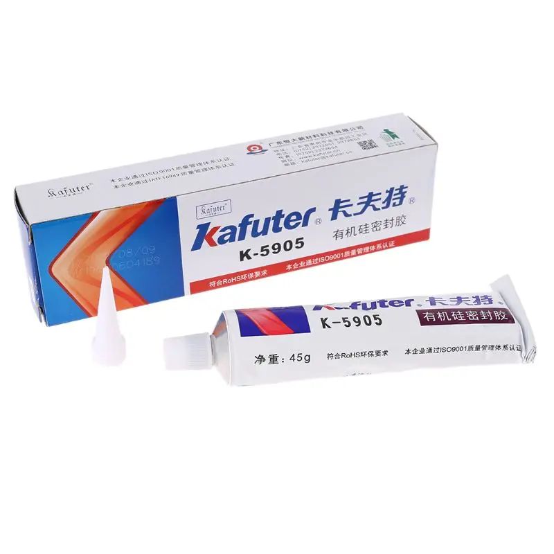 Industrial Adhesive Transparent Sealant Paste RTV Silicone Rubber Non-corrosive non-polluting High Alternating Resistance |