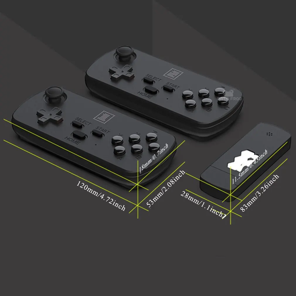 Мини HDMI совместимая ТВ игровая консоль Y3 комплект беспроводной ручной видео 4K