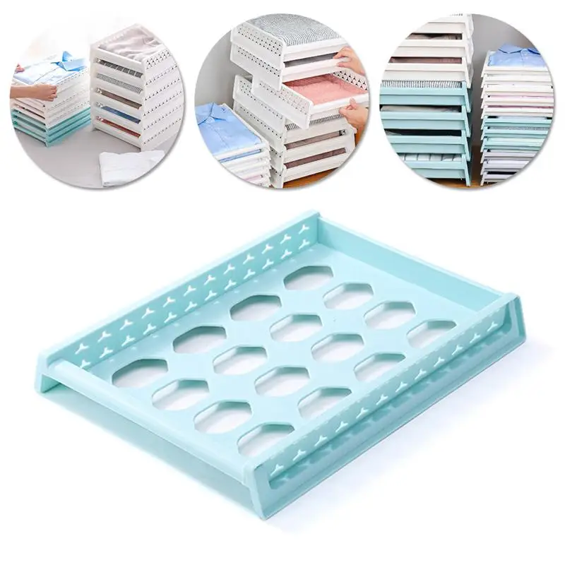 Съемный органайзер для одежды шкаф перегородка доска стеллаж ящик хранения