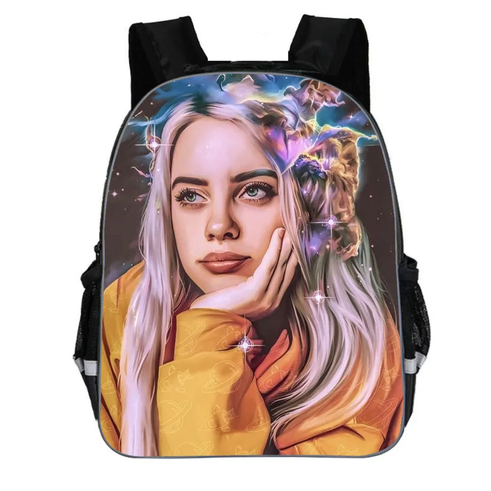 BILLIE EILISH детей школьного рюкзака ПРЕКРАСНАЯ школьная сумка для мальчиков и