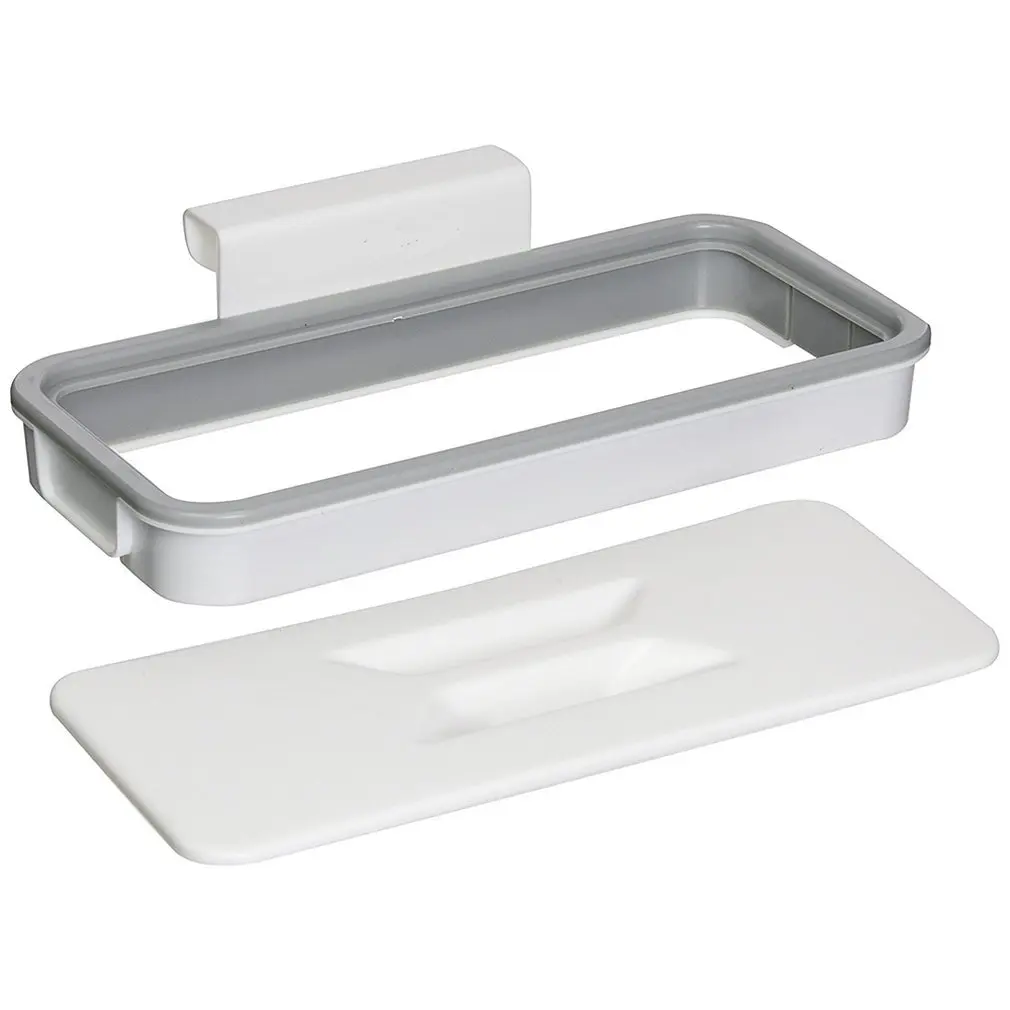 

Kitchen Folding Can Car Recycle Bin Trash Can Wall Mounted Trashcan for Bathroom Toilet Garbage Storage