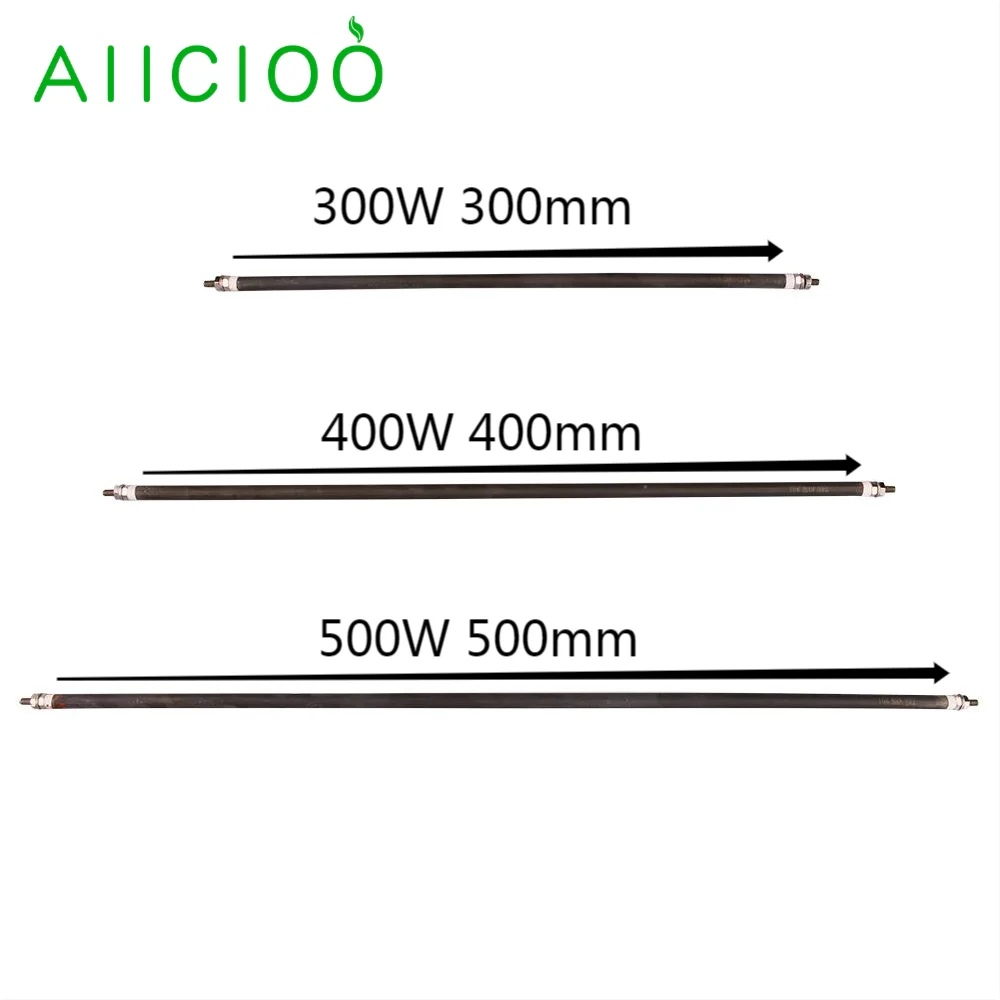 

AIICIOO Electric Flexible Straight Tubular Heater Element for Sauna Stove SUS304 220V/ 300w 400w 500w