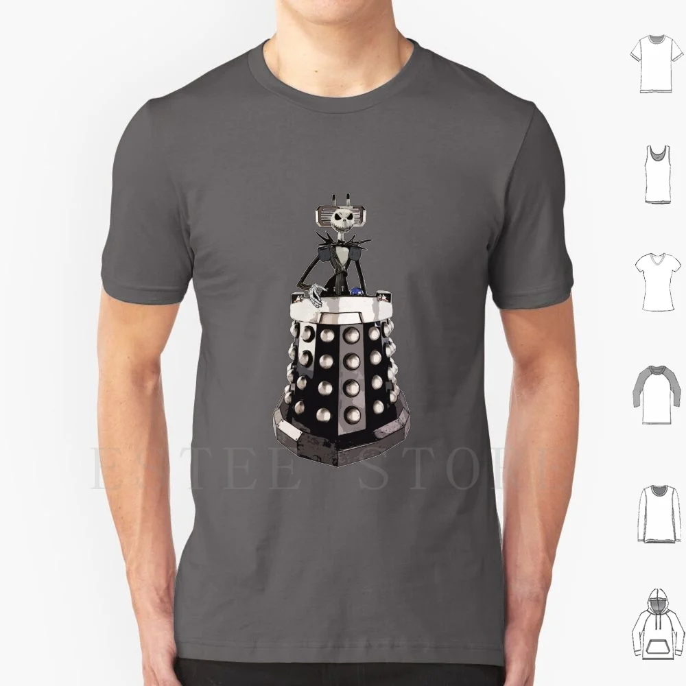 

Jakros T Shirt Men Cotton 6xl Who Davros Daleks Dalek Tennat Tardis Nightmare Mashup Funny 50th