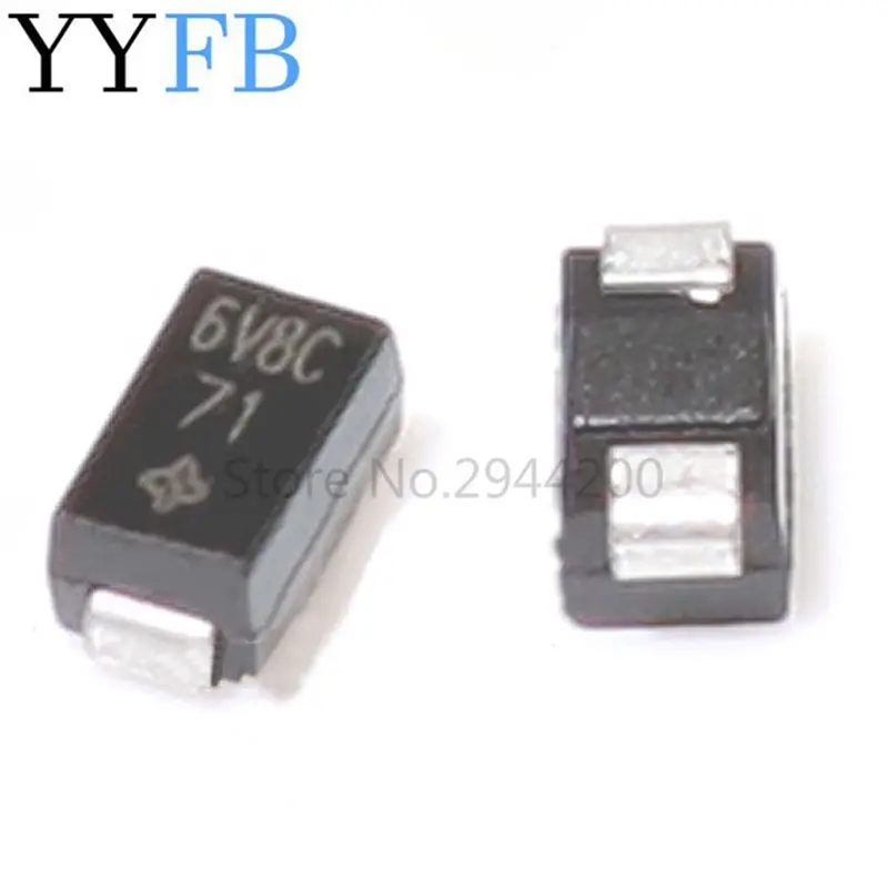 Новый диод SMAJ6.8CA SMA Silkscreen 6V8C подавление переходных режимов 6 8 в SMD|smd|smd diodesmd tvs diode |