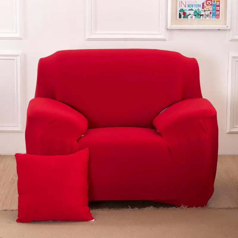 46 синий Кофе серый диван Чехол стрейч 1 шт. мягкий эластичный диван-Крышка для